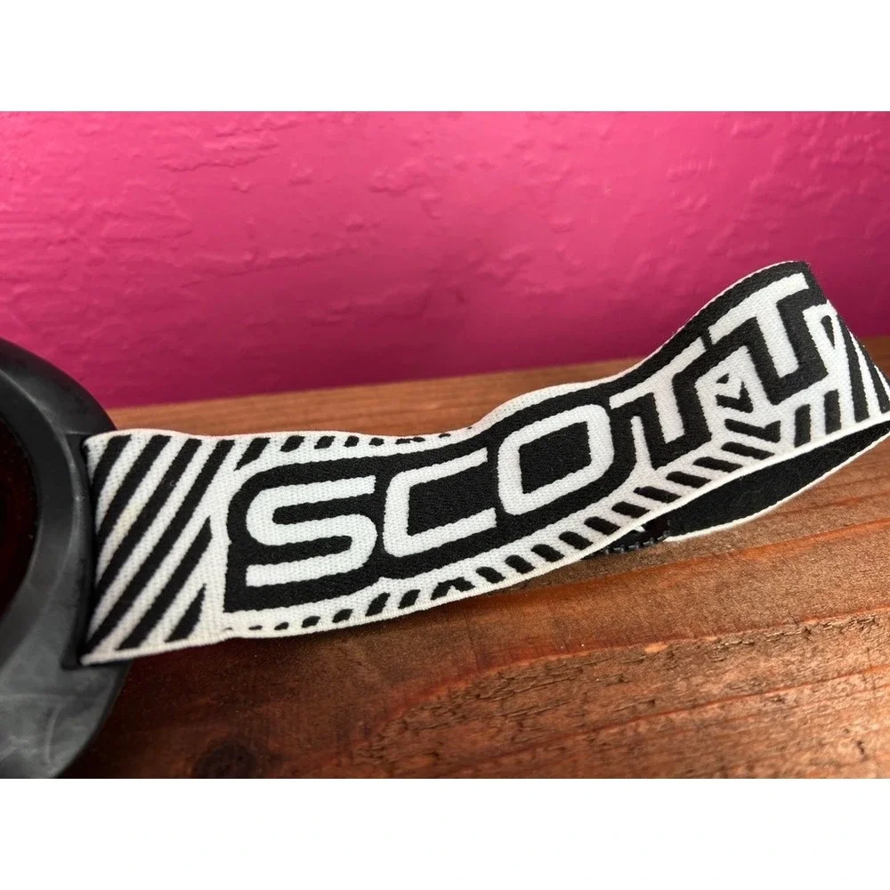 Vintage 80s Scott Snowboard Goggles - Amber Tint